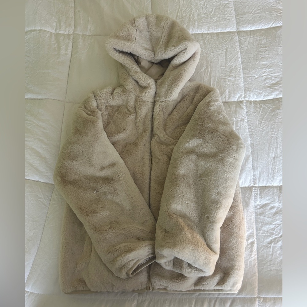 Reversible Abercrombie Kids Jacket (Faux Fur and Puffer)